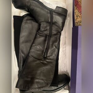 Stuart Weitzman Black Nappa boots